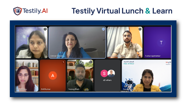 Testily Virtual Lunch Post Event News