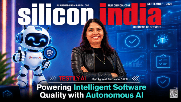 Testily.AI Featured on Cover of siliconindia Magazine
